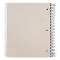 5 Subject Notebook College Ruled Durable Poly Cover/5 Poly Pockets
