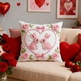 thumbnail image 4 of Valentine's Day Heart Design Pillowcase, Festive Sofa Cushion Decoration for Living and Bedroom Spaces, 4 of 6