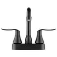 thumbnail image 2 of Dura Faucet DF-PB155LH-MB  J-Spout Handle Matte Black Brass Fitting Size 1/2", 2 of 5
