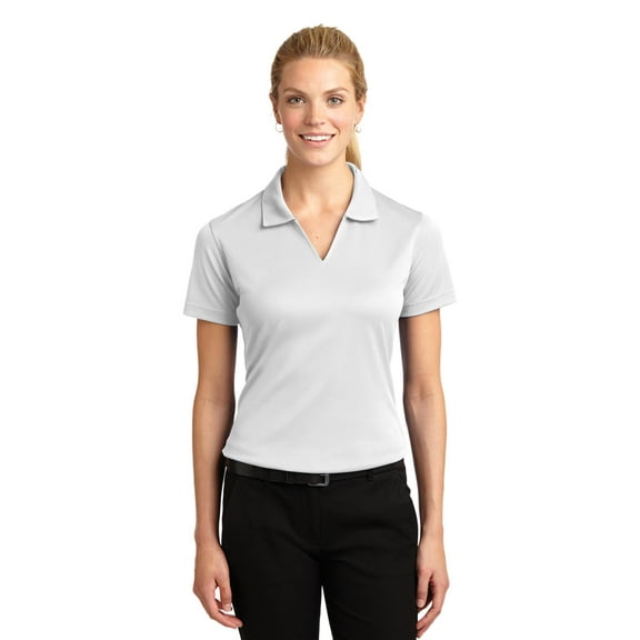 Sport-Tek ® Ladies Dri-Mesh ® V-Neck Polo. L469
