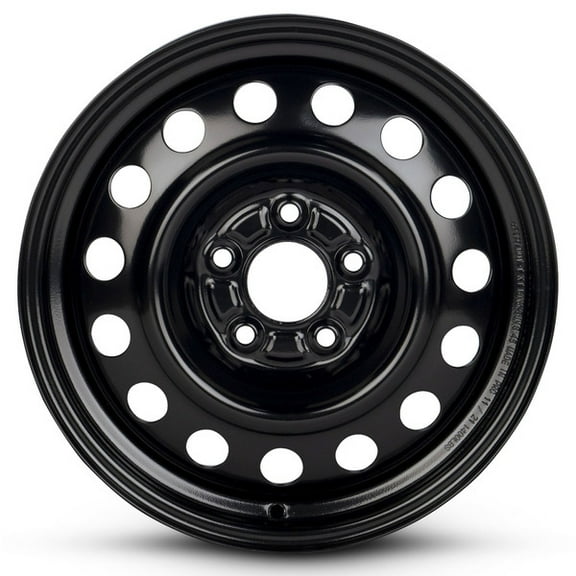 Wheel For 2004-2009 Nissan Quest 16 inch Black 5 Lug Steel Rim Fits R16 Tire
