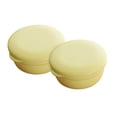 thumbnail image 3 of SASABAXI 2Pcs Leakproof Travel Soap Case Yellow Circular PP For Business Travel, 3 of 8