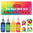 thumbnail image 1 of Tie Dye Kit, Fabric Dye 26 Colors Tie Dye All-in-1 with 132 Packs Accessories Tie Dye for Kids & Adults Perfect for Christmas Gift,Family Member,Group Activities, 1 of 7