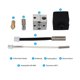 thumbnail image 4 of Kit De Extrusora Hotend, Boquilla De Latón De 0,4 Mm, Reemplazo De Extremo Caliente, Varilla Calefactora De 24V 40W Para Ender 3 V3 SE Para PLA ABS PETG TPU PP PC Nylon, 4 of 7