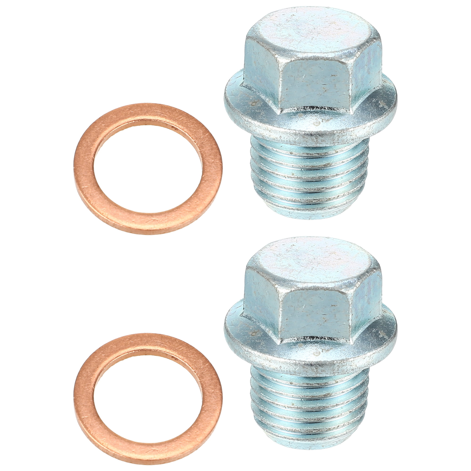 2 Set M14x1.5 Car Engine Oil Drain Plug with Washer MD050316 for