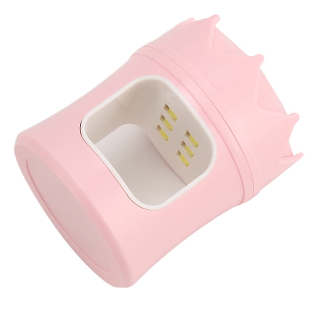 Luz De Curado De Gel Para Uñas, Mini Secador De Esmalte De Uñas De Secado Rápido, Doble Fuente De Luz, 6 Chips De Luz Para Uso Doméstico