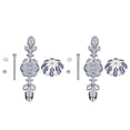 thumbnail image 2 of 2pcs/set Ceramic Cabinet Handle Modern Simple Style Hand Painted Ceramic Cabinet Knobs1061D Pachira Macrocarpa Blue and White Porcelain, 2 of 7