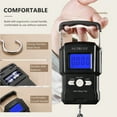thumbnail image 4 of NUTRI FIT Suitcase Weight Scale for Luggage Travel Portable Hand Held Digital 110lb/50kg, 4 of 11