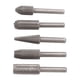 thumbnail image 5 of Juego de 5 brocas para amoladora de matriz de aleación de acero de tungsteno, vástago de 6 mm, limas rotativas para madera, caucho, desbarbado, modelado y ranurado., 5 of 14