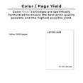 thumbnail image 2 of Zoomtoner Compatible with Sharp MX-31NTYA Laser Toner Cartridge - Regular Yield - Yellow, 2 of 4