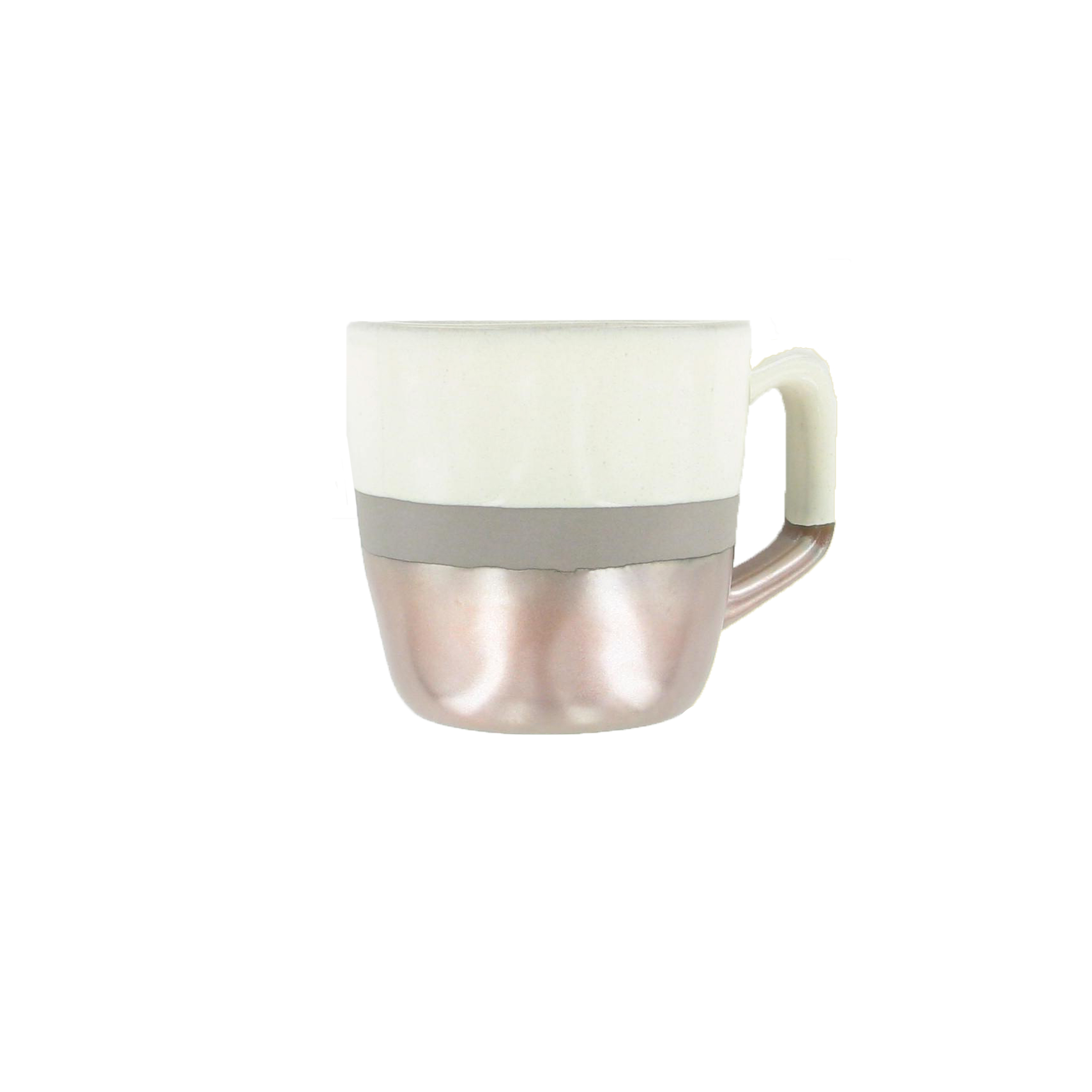 Set of 4 Natures Home Reactive Glaze Ceramic Owl Mugs