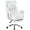 White, variant on CONCETTA Executive Ergonomic Home Office Chair with Footrest & Lumbar Support, Big Tall High Back, PU Leather, Adjustable & Swivel, Black