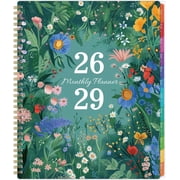 2026-2029 Monthly Planner - 3 Year Planner 2026-2029, Jul. 2026 - Jun. 2029, 9'' x 11'', Calendar Planner with 36 Colorful Monthly Tabs, Inner Pocket, Holidays, for Long-Term Planning