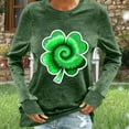thumbnail image 1 of TaTaai Hoodies Shirts for Women Early Fall Long Sleeve Tops Vintage Graphic Outfits Tops Fashion Pullover Tees Gift, 1 of 6