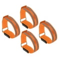 thumbnail image 1 of Unique Bargains Bracelet LED, Lot de 4 Bracelets Lumineux LED, Orange, 1 of 7