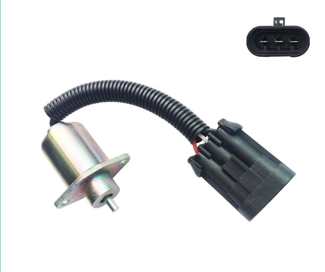 New!! Diesel Fuel Shutoff Stop Shut Off Solenoid Perkins U Series