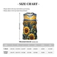 thumbnail image 4 of Xecao Starry Sky Moon Sunflower print basketball shirt for both men and women, a unisex basketball jersey perfect for theme parties-4X-Large, 4 of 6