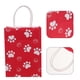 thumbnail image 5 of Bolsas de regalo de pata de perro, bolsas de regalo de papel portátiles, bolsas de almacenamiento multifuncionales para golosinas de pata de perro, 12 Uds., 5 of 6