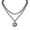 White, variant on Women’s Gothic Emo Grunge Sun Bead Choker Necklace, Black Goth Jewelry for Halloween, Christmas & Holiday Gifting