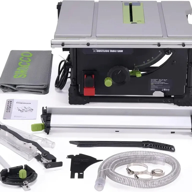 SIROCCO Dustless Table Saws for Jobesites, 10