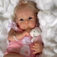 thumbnail image 4 of Muñeca Reborn NPKCJZY realista de 45 cm con cuerpo pesado, 4 of 6