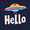 Colorful UFO, variant on Yayeee Table Runner 70 inches Long Home Kitchen Dinning Party Decoration, Blue UFO