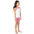 thumbnail image 3 of Fruit of the Loom Girl's Energize Snug Fit Pajama Sleep Sets, 4-Piece, Sizes 4-12, 3 of 30