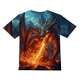 thumbnail image 3 of Hiijoy Toddler Boys Dragon T-Shirt Short Sleeve Crew Neck T Shirt Summer Tee, Sizes 2-3, 3 of 3