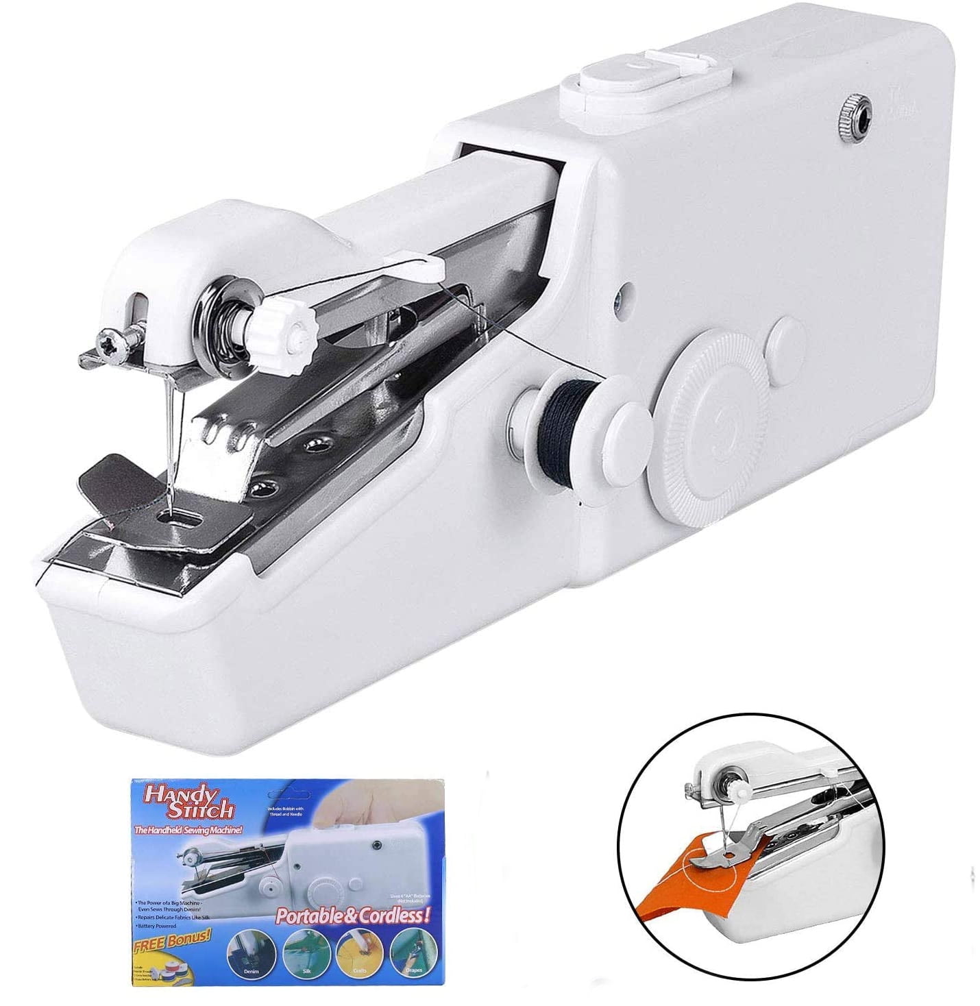 Sewing Kits Smart Mini Portable Electric Handheld Sewing Machine 