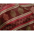 thumbnail image 4 of oneOone Silk Tabby Fabric Stripe|Chevron & Tree Block Print Fabric By The Yard 42 Inch Wide, 4 of 4