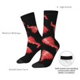 thumbnail image 6 of Womens Funny Socks Tornado Printed Patterned Socks Novelty Socks, 6 of 7