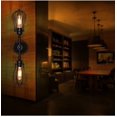 thumbnail image 4 of Lámpara de pared retro, iluminación industrial para decoración del hogar, lámpara de pared con iluminación (sin bombilla), 4 of 4