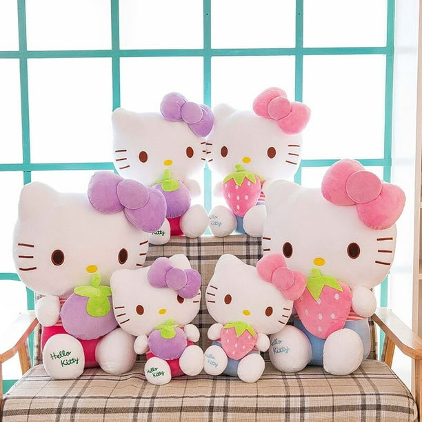 Poupées en peluche Hello Kitty avec Harvey Cat, jouets en peluche