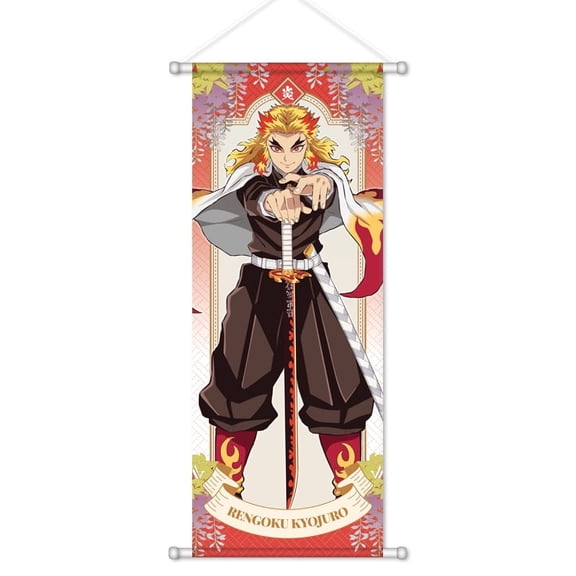 Anime Demon Slayer Poster HD Print Canvas Painting Wall Art for Living Room, Bedroom, Office Decor 9.8x29.5inch, Unframed