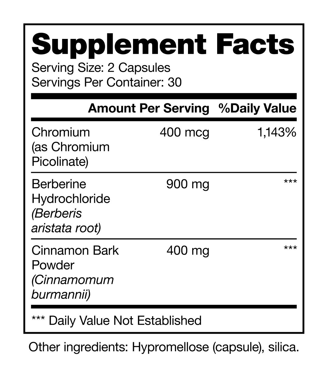 SoWell Balanced Berberine Blood Sugar Support