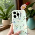 thumbnail image 5 of SKLYDDI Multicolor Serene Botanical for iPhone 12 Pro Case - Pastel Flower & Leaf Pattern, TPU Flexible Cover, Aesthetic Cute, 5 of 7