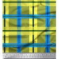 thumbnail image 1 of Soimoi Cotton Voile Fabric Check Check Print Sewing Fabric Yard 56 Inch Wide, 1 of 3