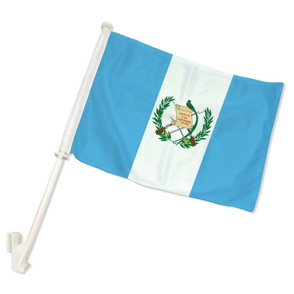 Guatemala Double-Sided Car Flag