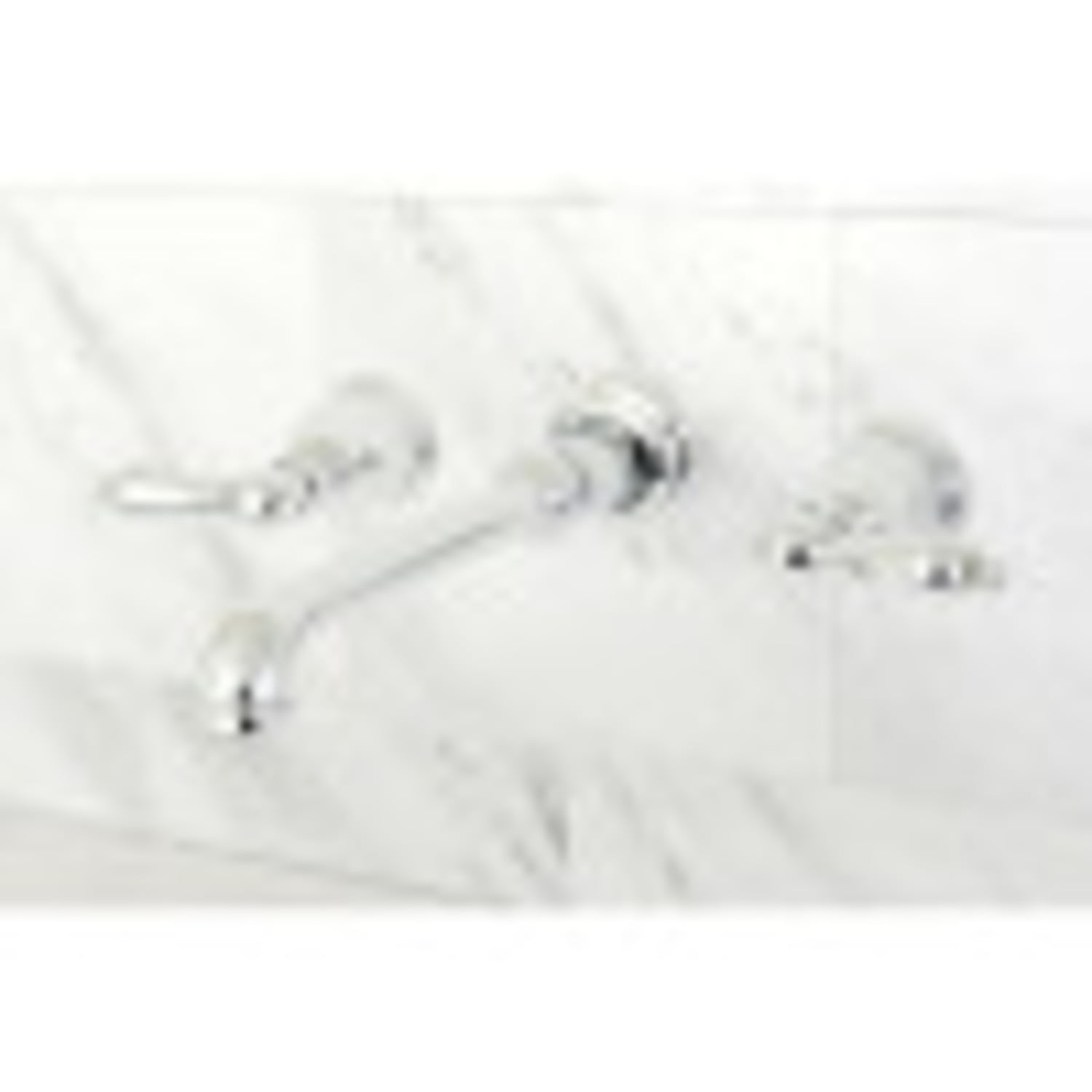 Kingston Brass KS7128AL Two-Handle Wall Mount Bathroom Faucet, Brushed Nickel