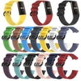 thumbnail image 1 of Gwong Electrónica Reemplazo de silicona suave transpirable reloj de reloj de reloj de reloj para la carga FITBIT 3, 1 of 6