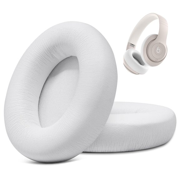 Almohadillas para Orejas GVOEARS para Beats Studio Pro Inalámbricos Blancas