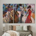 thumbnail image 4 of Oil Painting Print, African Singer Wall Decor, Jazz Musicians Art, African Pianist Poster, Jazz Wall Art, Jazz Singer Printed Canvas, Canvas Wall Decor - 5P Mix-Gallery Wrap, 4 of 9
