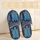 thumbnail image 2 of Fotbe Turtle Pantuflas Peludas para Mujer con Estampado, Zapatillas de Peluche, Zapatos de Invierno para Casa, Uso Interior y Exterior-Large, 2 of 8