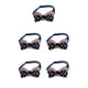 thumbnail image 3 of Collares para perros Pajarita Mascotas Aseo Decoraciones Suministros Cachorro Billuyoard Raya Estrella 5piezas, 3 of 5