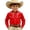 Red#9527, variant on BOOMNY Toddler Boys Western Cowboy Shirts Long Sleeve Lapel Embroidery Buttons Shirts for Boy Soft Dailywear