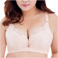 thumbnail image 4 of KIHOUT Bra For Women Women Solid Lace Push-up Bra Receive Side Wirefree Bra Underwear, 4 of 4