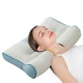 thumbnail image 6 of Upgraded Ergonomic Neck Pillow - Sleep Enhancing Goose Down Pillow for Cervical Support, Multiple Weight Options, Shoulder Pain Relief & Comfort for All Sleeping Positions, 6 of 6