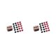 thumbnail image 1 of Sonducket 20 piezas pasador de pelo de plástico cómodo decorar pinzas para el pelo accesorio de Clip mujeres regalo fiesta de cumpleaños fecha rojo negro 3 2Conjunto, 1 of 6