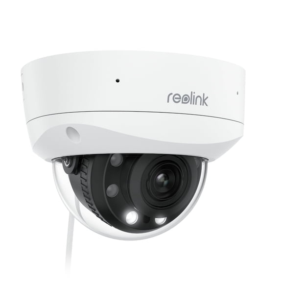 Reolink 843A 4K PoE 8MP Security Camera Spotlights 5X Optical Zoom Outdoor Camera Color Night Vision IK10 Vandal-Proof