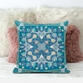 thumbnail image 2 of Amrita Sen Designs  26 x 26 in. Paisley Leaf Geo Broadcloth Indoor & Outdoor Zippered Pillow - Multi Color, 2 of 5